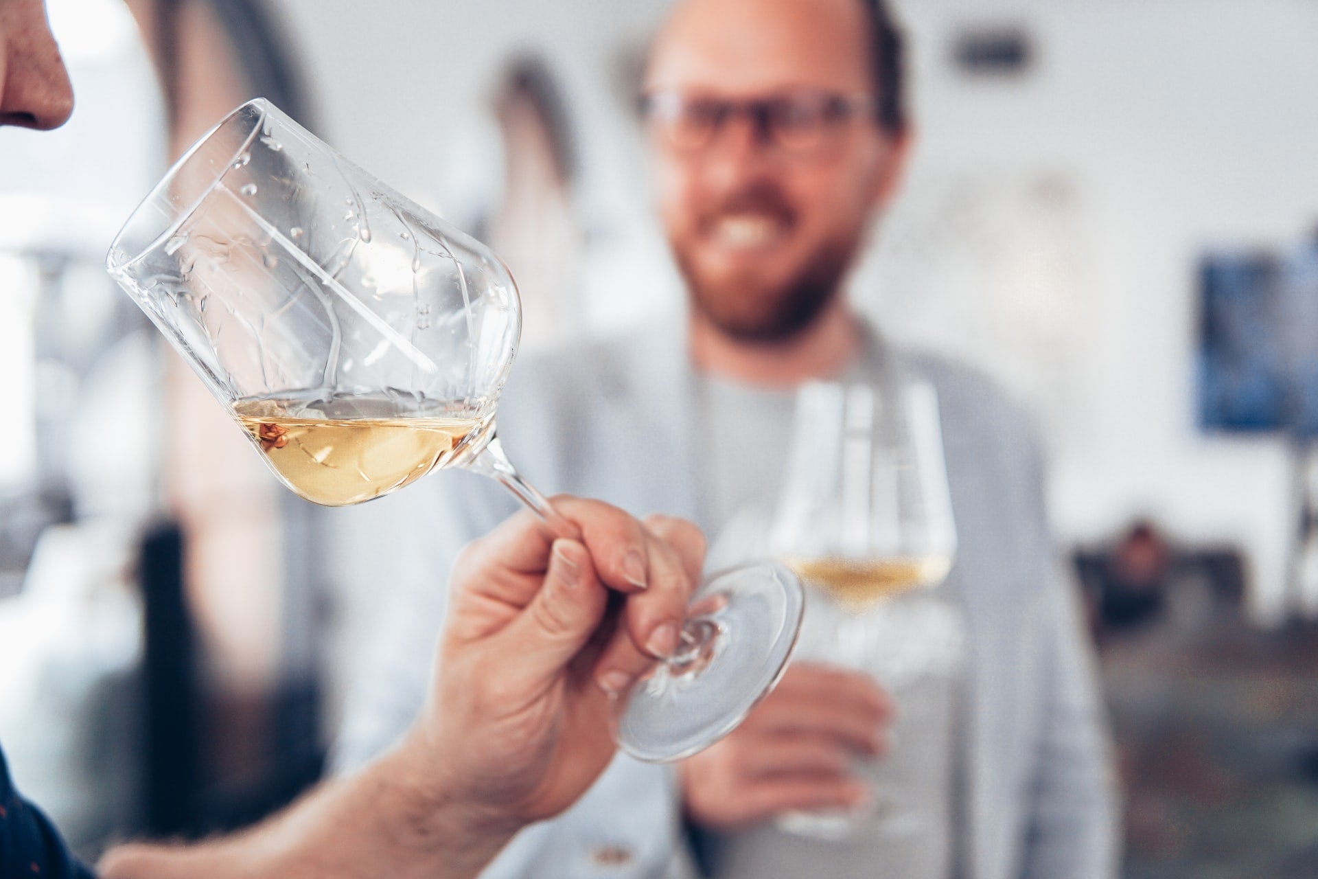 beginners tasting wine for the first time
