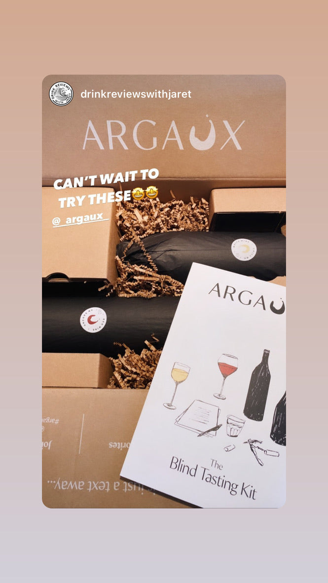 Four-Bottle Blind Wine Tasting Kit