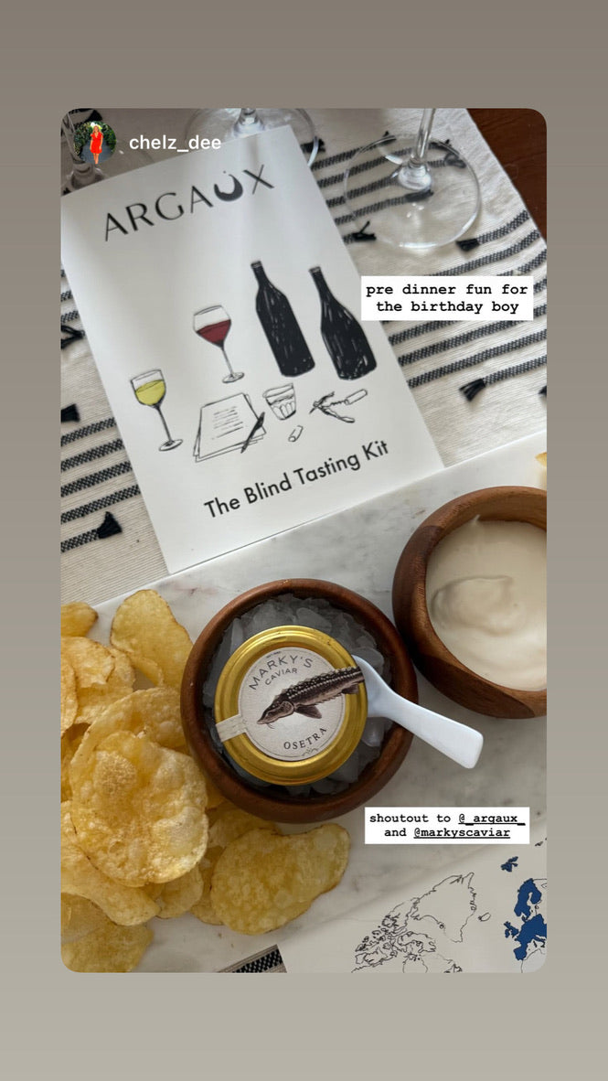 Four-Bottle Blind Wine Tasting Kit