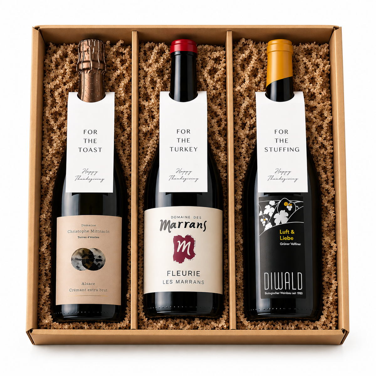 Sommelier Curated 'Thanksgiving' Wine Gift Box