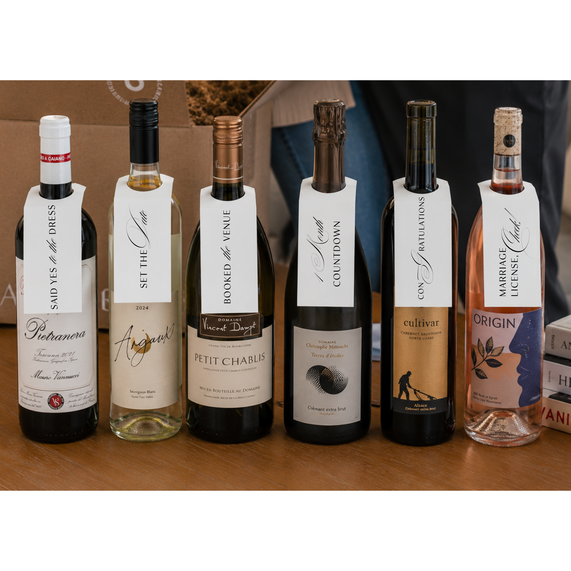 Grand Engagement Wine Gift Set