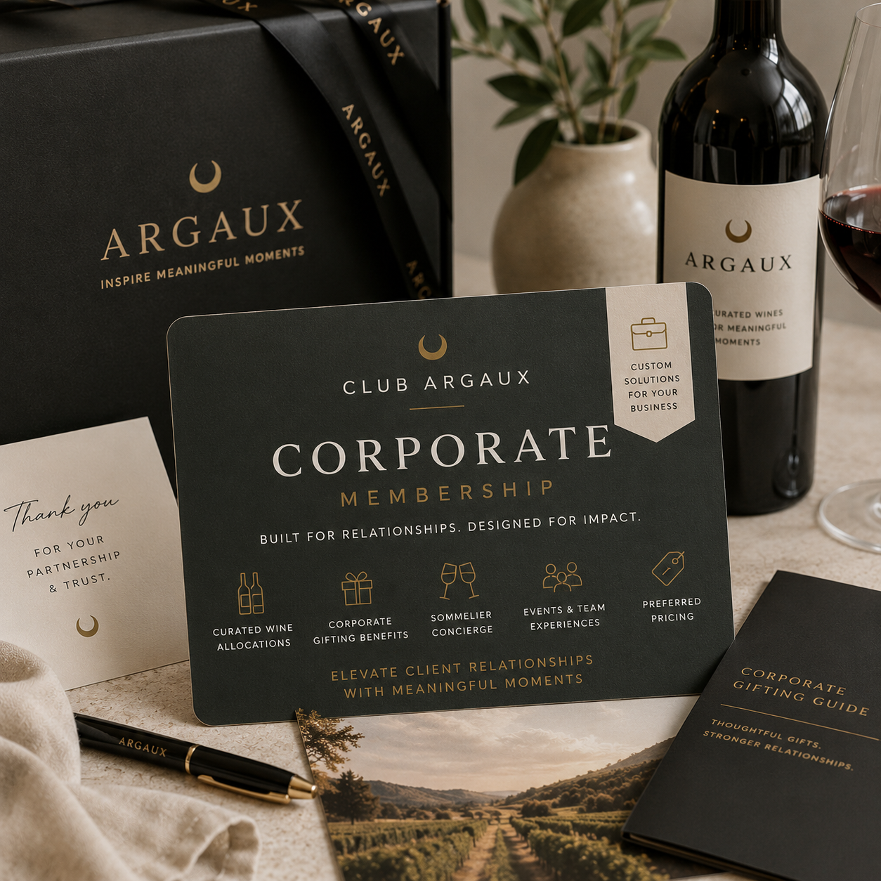 Argaux Corporate Membership Program