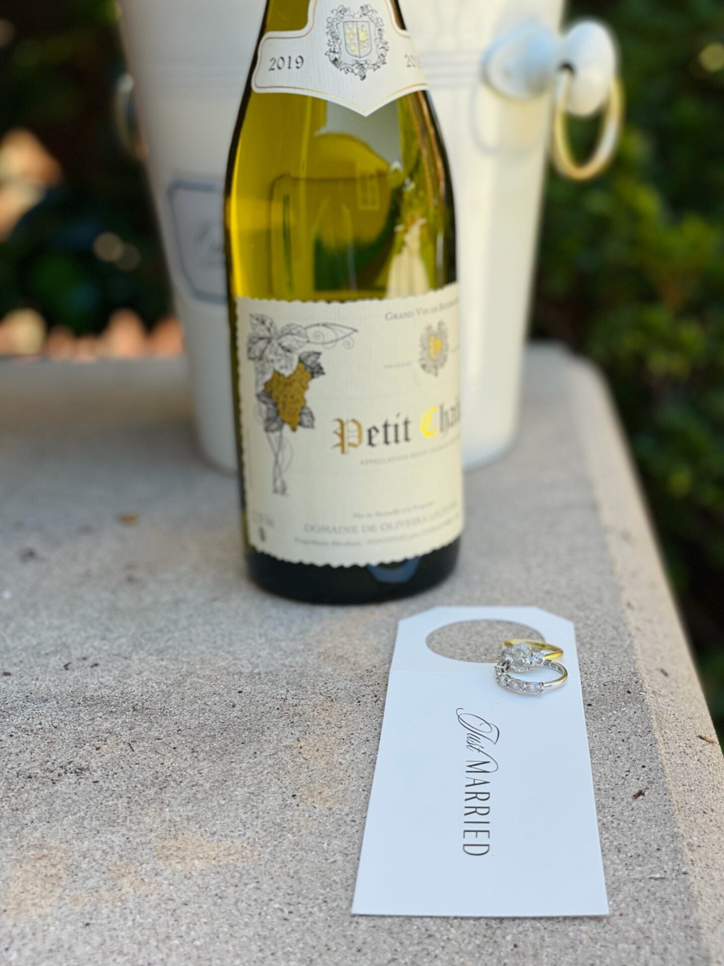 Classic Wedding Wine Gift Set