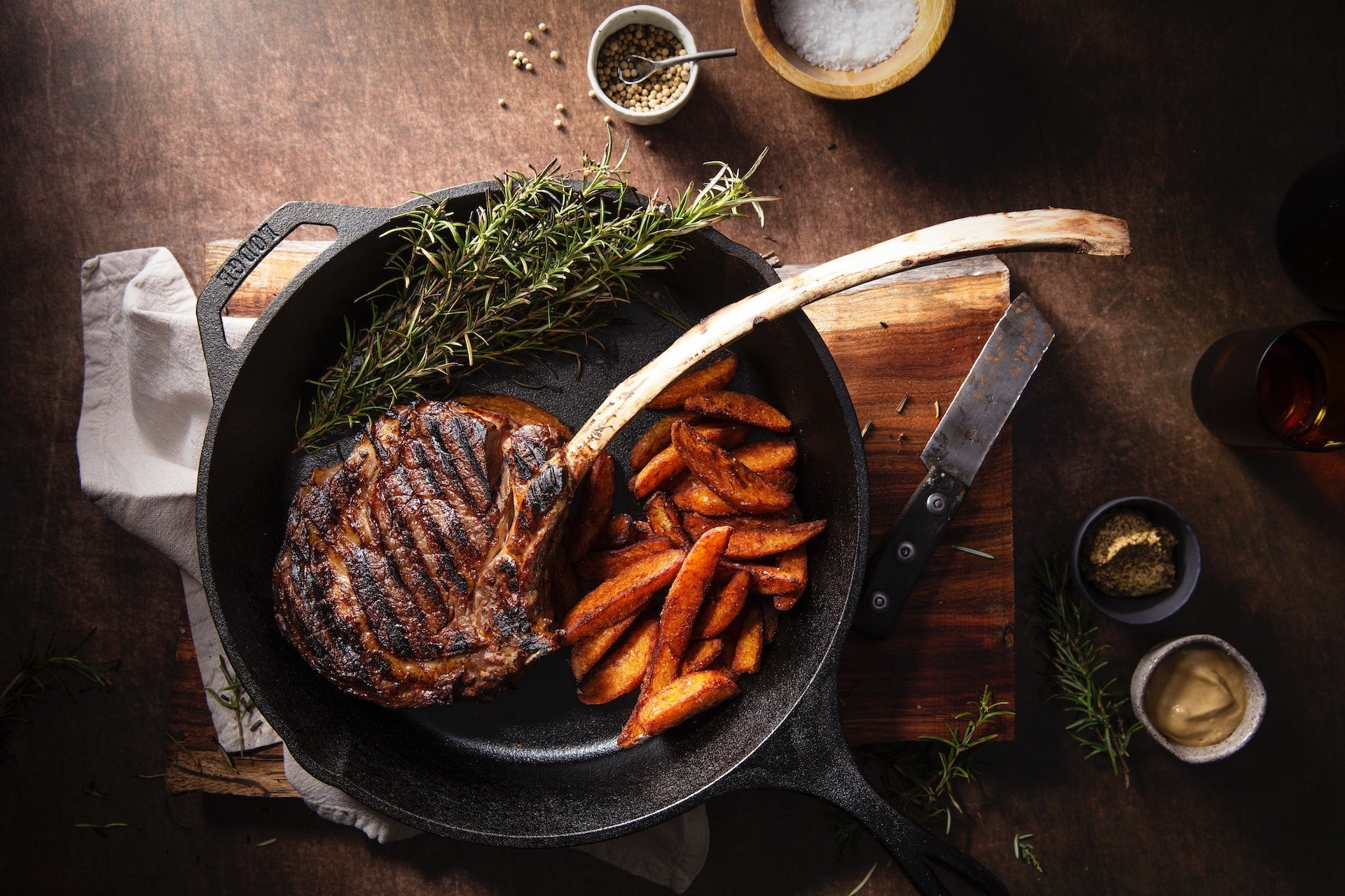 tomahawk steak wine pairing