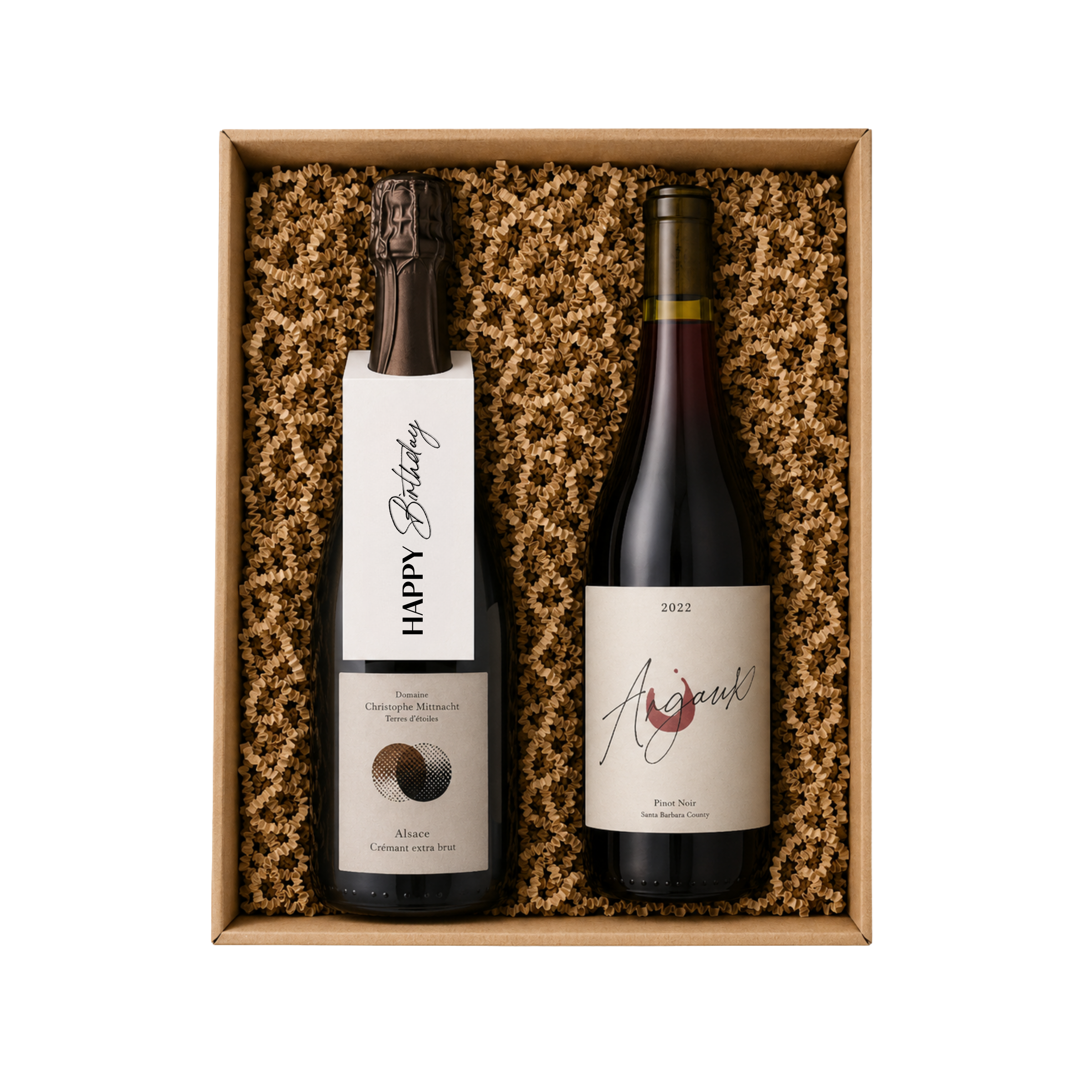 Happy Birthday Wine Gift Box - Classic