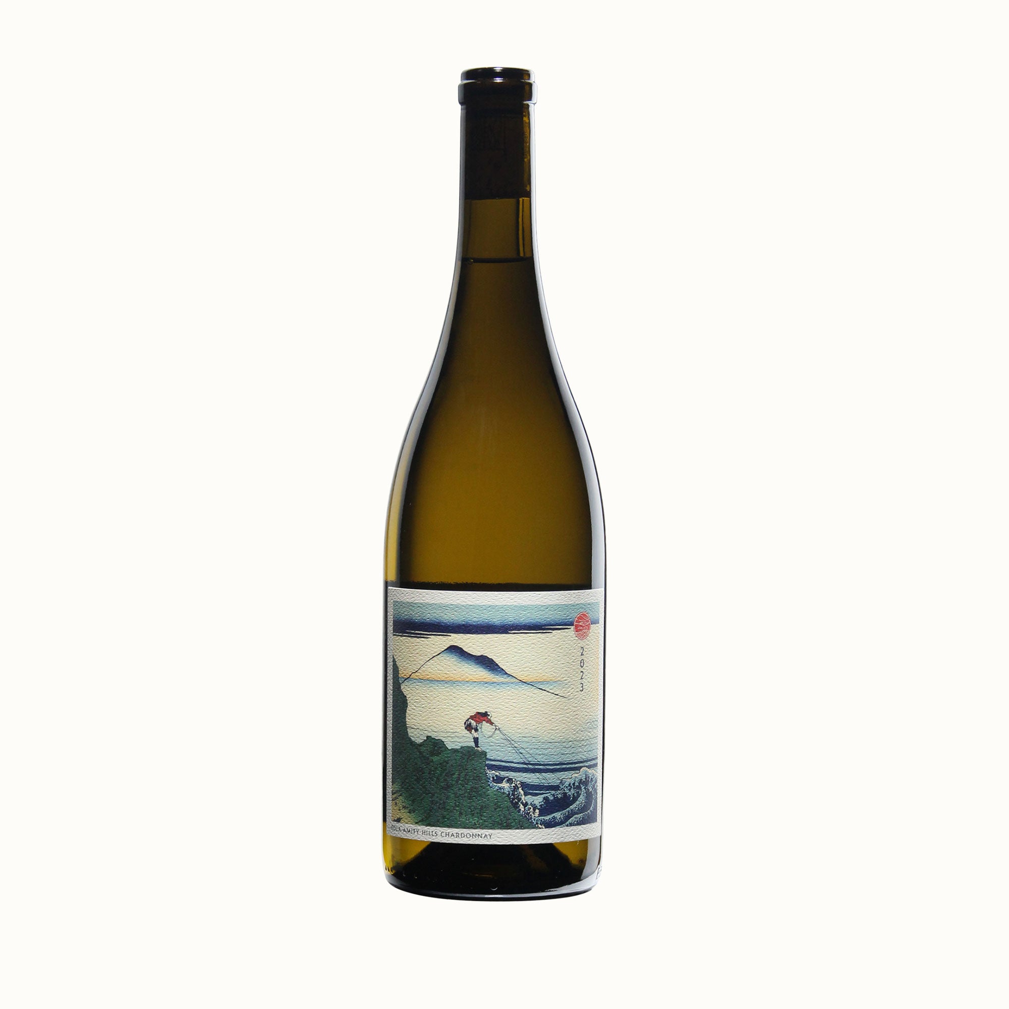 Bottle of Eveningland Willamette Valley Chardonnay
