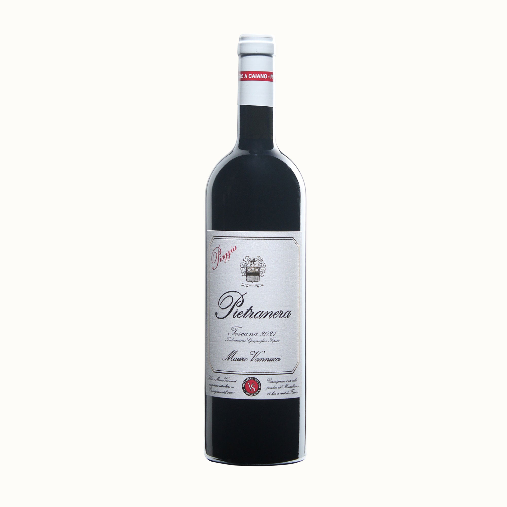 Bottle of Piaggia-sangiovese-pietranera-toscana