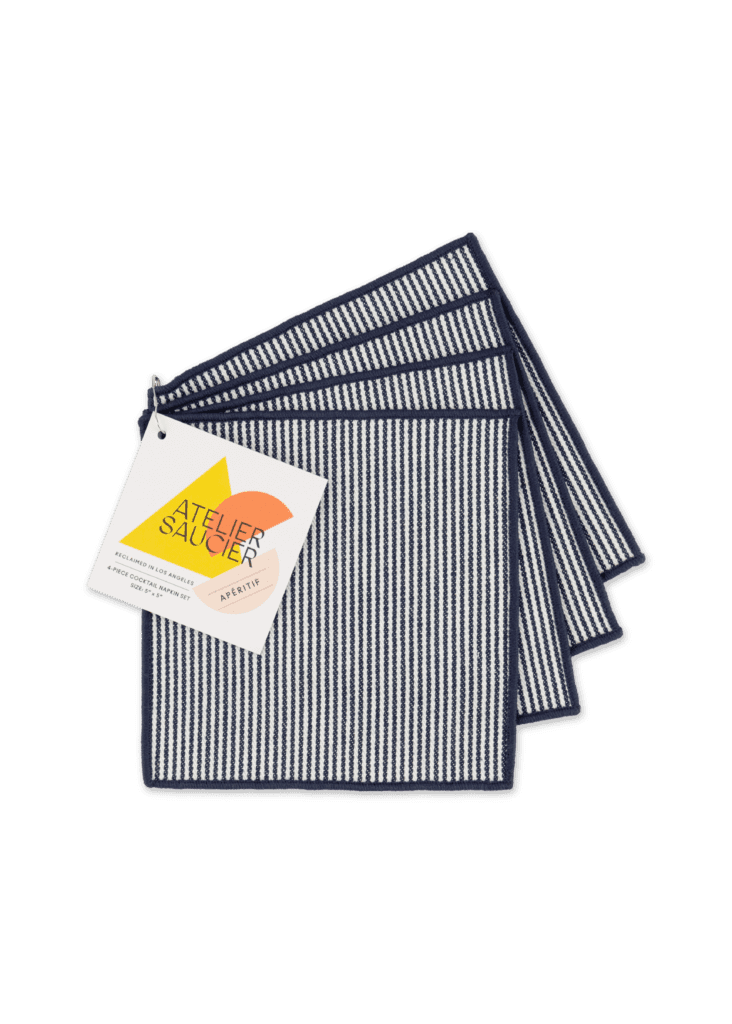 Atelier Saucier Americana Cocktail Napkins (Set of 4) Argaux