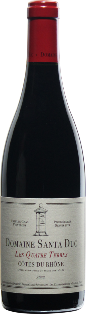 2022 Domaine Santa Duc 'Les Quatre Terres' Côtes-du-Rhône Rouge